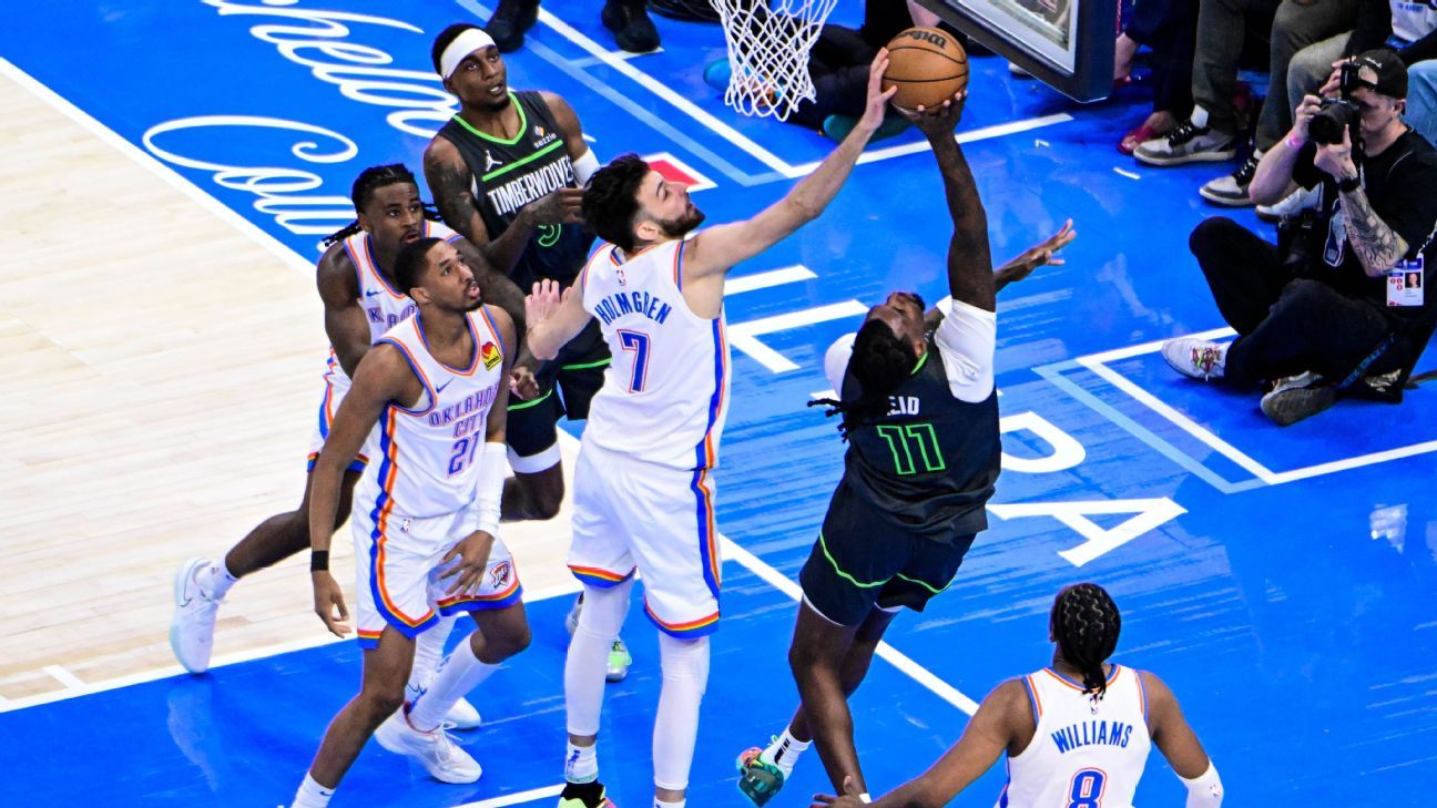 Thunder defense stifles Wolves, dominates in Game 1 victory