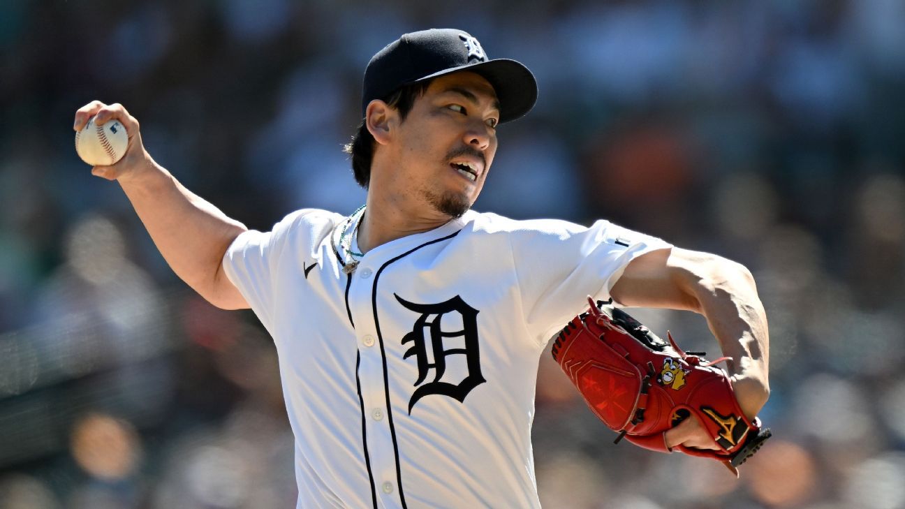 Tigers cut veteran Kenta Maeda, recall prospect Tyler Owens