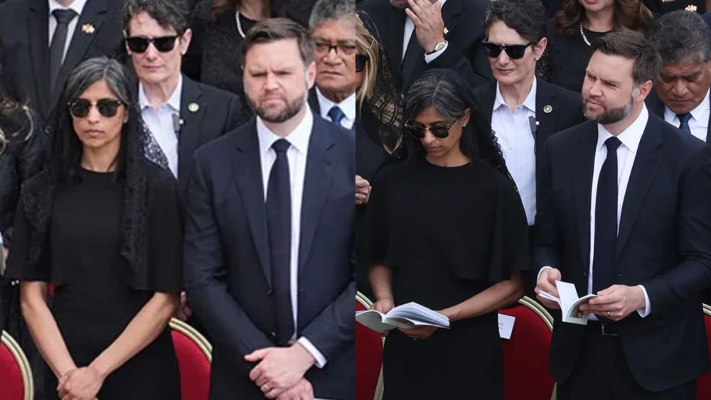 Usha Vance Honors Tradition in Black Dress at Pope Leo’s Vatican Mass