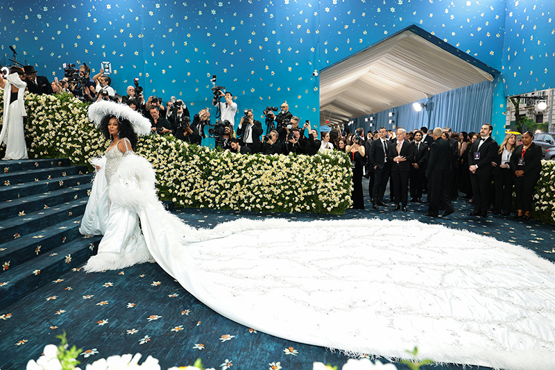 Where Did Diana Ross Get That 18-foot Train for the Met Gala?