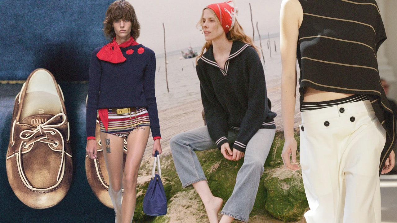 Whether You’re on Land or Sea, Summer Calls for Easy, Breezy Nautical Fashion