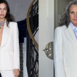 Irina Shayk, Andie MacDowell at the 2025 Cannes Film Festival, white suits red carpet trend