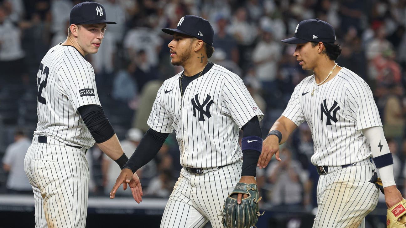 Yankees' Jorbit Vivas impresses in MLB debut: 'Quality at-bats down there all night'