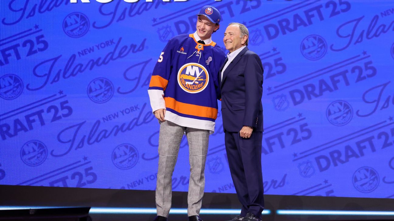 2025 NHL draft live updates: 7-round, 32-team pick tracker