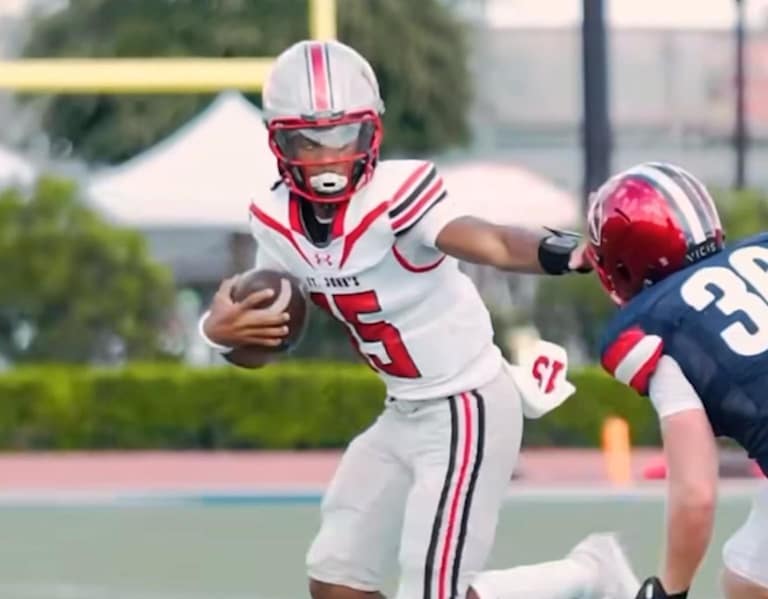 2027 QB Woods enjoys camp experience at West Virginia