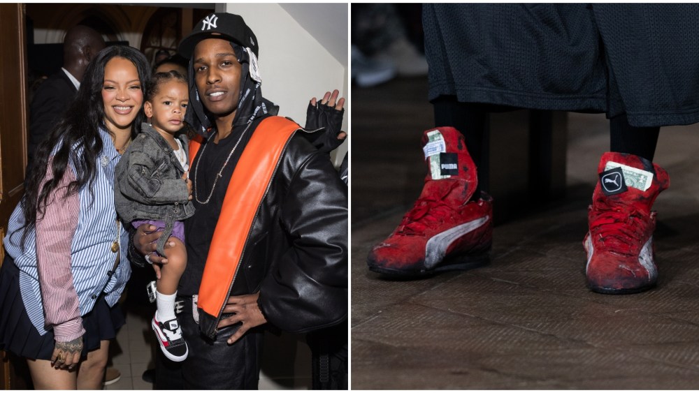 ASAP Rocky Debuted New Puma Sneakers in Paris With Help From Rihanna
