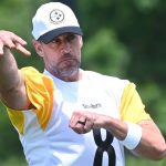 Aaron Rodgers announces marriage at Steelers minicamp