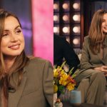 Ana de Armas wears Loewe on 'The Kelly Clarkson Show.'