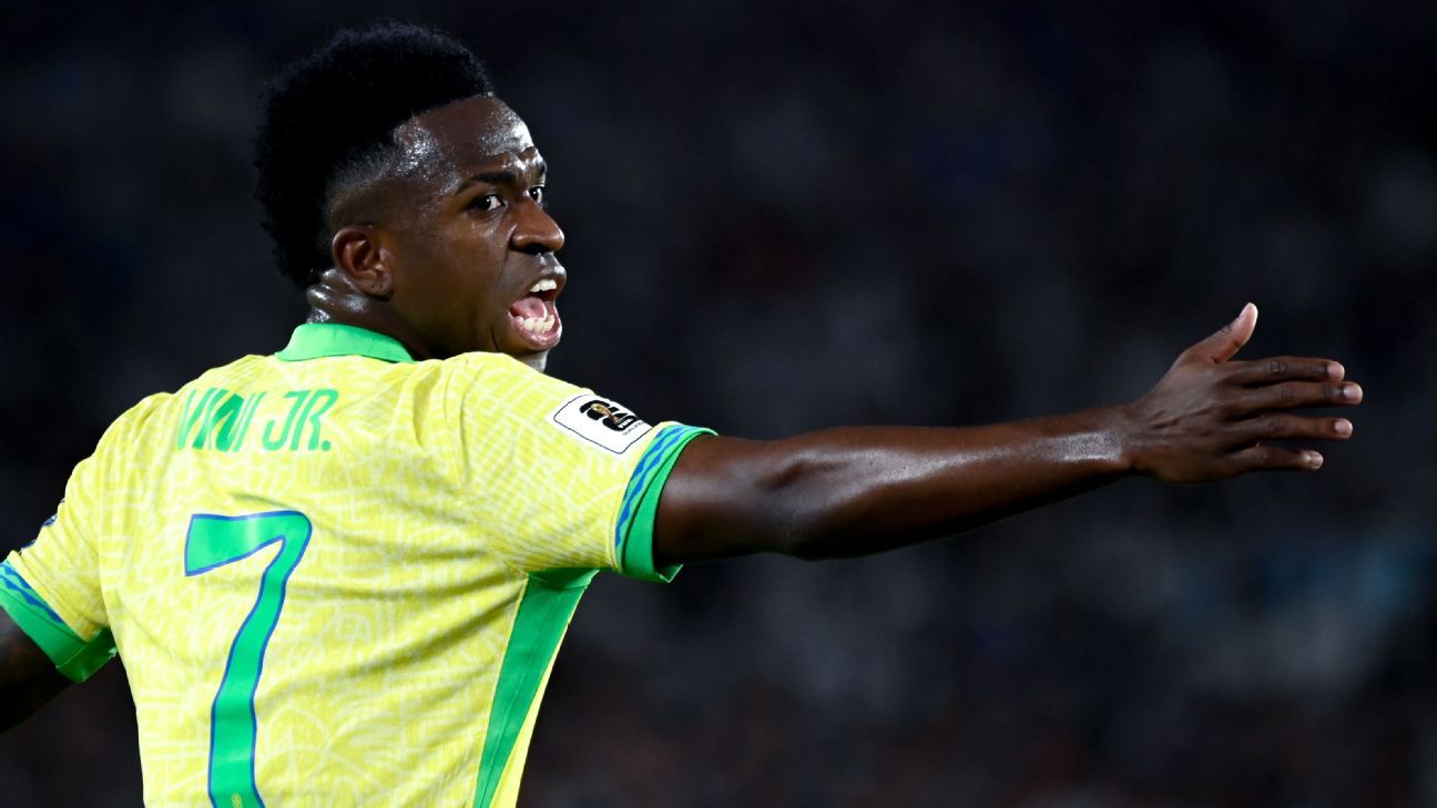 Ancelotti: Brazil need Vinícius Jr. to show Real Madrid form