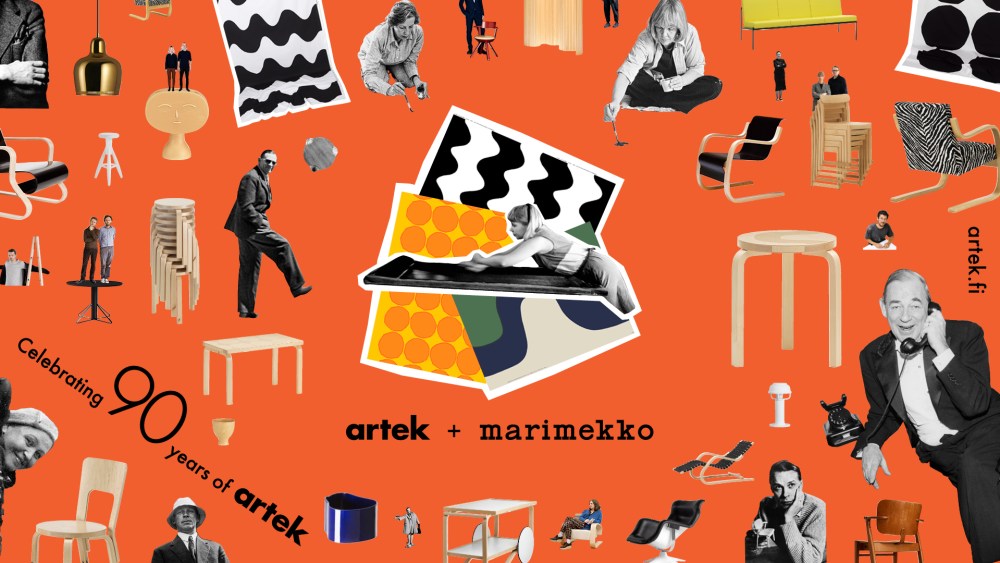 Artek and Marimekko Collaborate on First Furniture Collection
