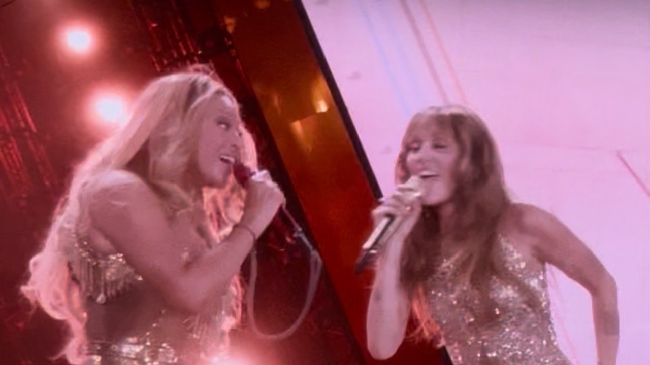 Beyoncé and Miley Cyrus Go for Gold (And Sequins, and Sparkles) on the Cowboy Carter Tour