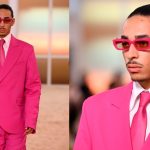 Julez Smith at 3.Paradis men’s spring 2026 runway show in Paris on Wednesday.