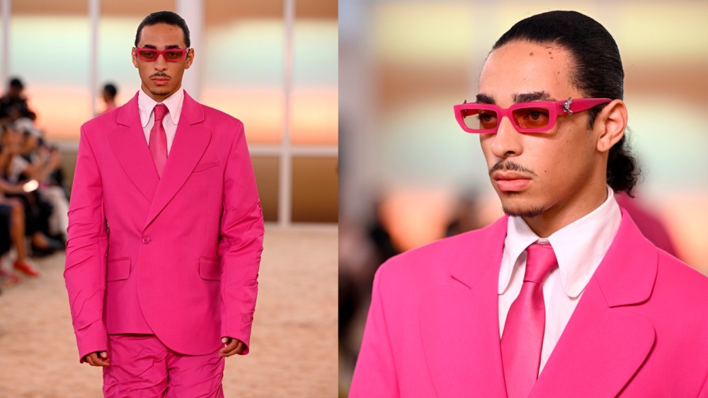 Beyoncé’s Nephew Julez Smith Goes Pink for 3.Paradis Runway Show