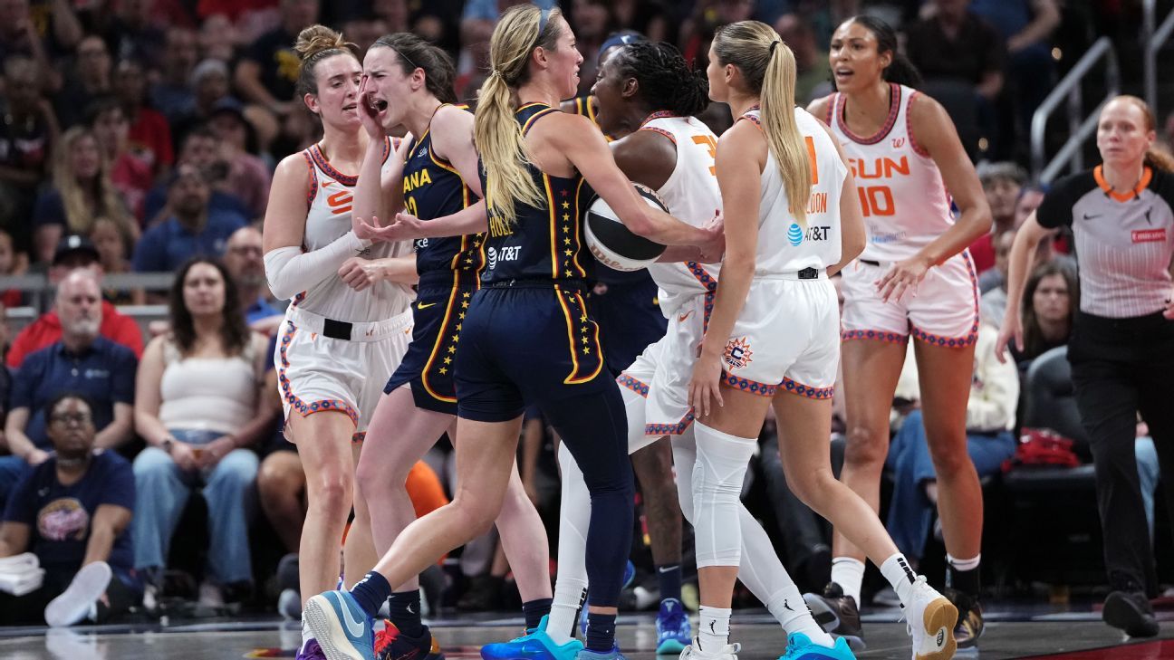 Caitlin Clark, Fever to vie for Cup after chippy win vs. Sun