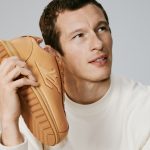 Callum Turner in Louis Vuitton's new campaign for the LV Buttersoft Sneaker.