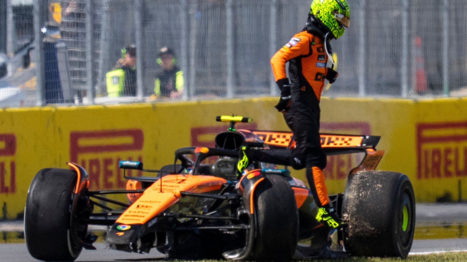 Canadian GP: George Russell wins Mercedes’ first race of 2025 F1 season as Oscar Piastri, Lando Norris clash in dramatic battle | F1 News