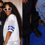 Ciara and Russell Wilson wear sneakers at Fanatic Fest NYC 2025