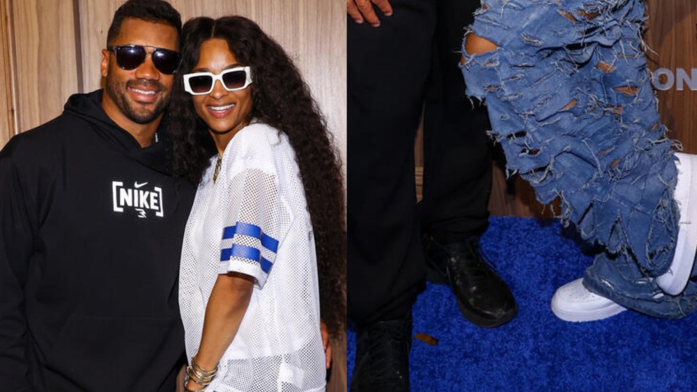 Ciara and Russell Wilson Match in Sneakers for Fanatics Fest