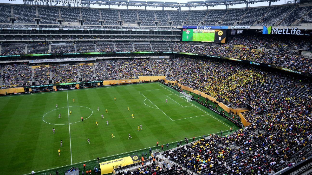 Club World Cup sees 1M empty seats in group stage