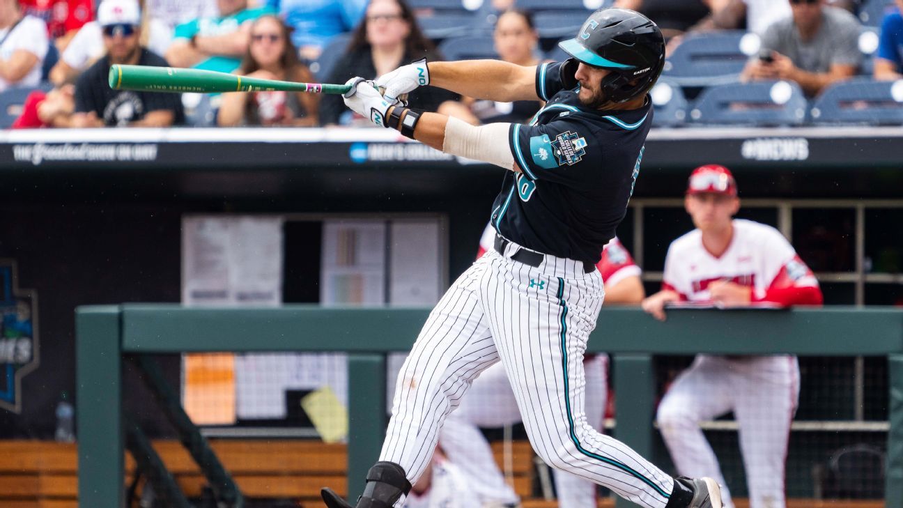 Coastal Carolina advances to Men’s College World Series finals
