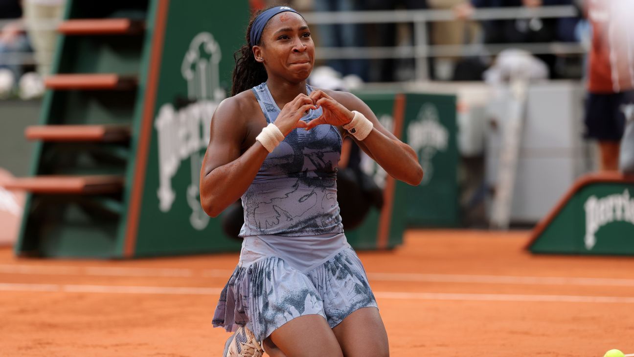 Coco Gauff tops Aryna Sabalenka in 3 sets to win French Open