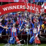 Crystal Palace celebrate after winning the FA Cup