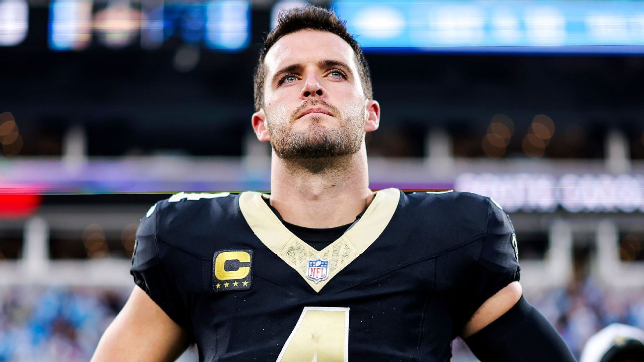 Derek Carr – ‘Right thing’ for me, Saints to choose retirement