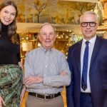 Karlie Kloss, Michael Bloomberg and Thierry Prevost