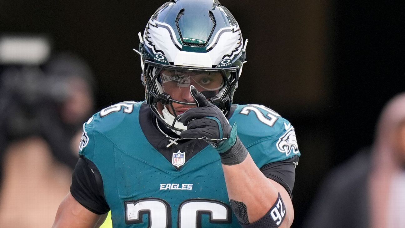 Eagles’ Saquon Barkley is entering his prime
