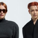 Emma Roberts and Hongjoong at the Jacquemus show on Sunday.