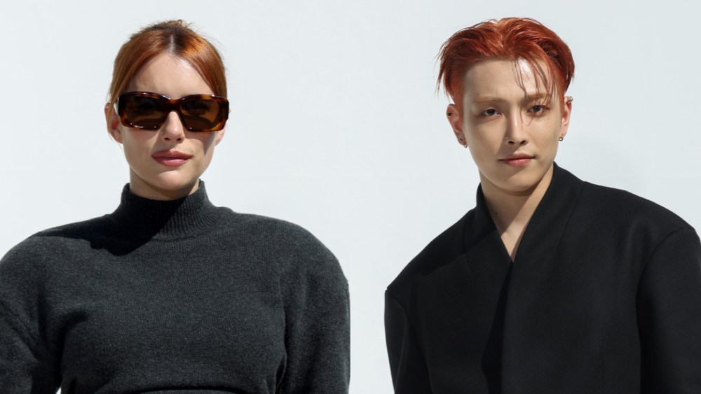 Emma Roberts Leads the Amber-colored Hair Trend at Jacquemus Show