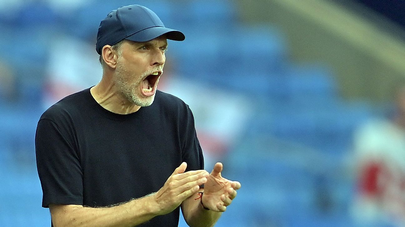 England boss Thomas Tuchel blasts lack of urgency, quality and energy