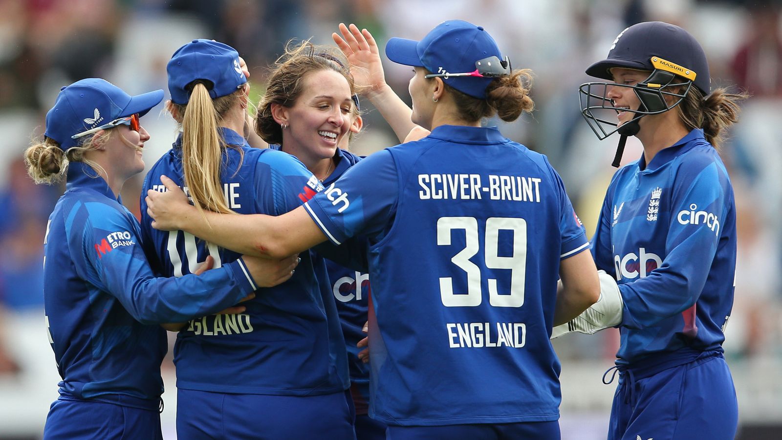 England vs West Indies: Nat Sciver-Brunt hits speedy 50 to secure ODI series whitewash in rain-affected encounter | Cricket News