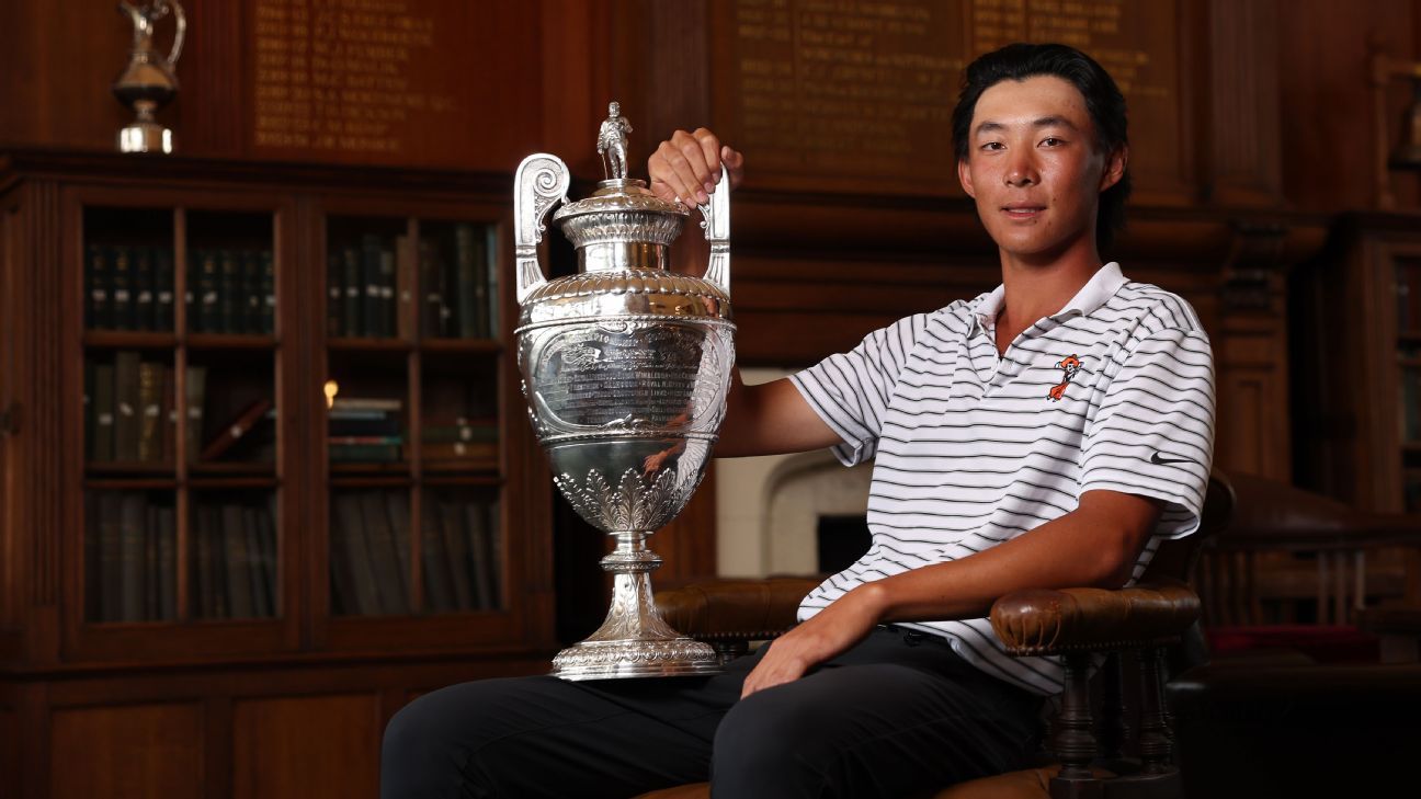 Ethan Fang 1st American in 18 years to win British Amateur