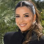 Eva Longoria’s Double Slanted French Manicure Reinvents The Classic Nail Trend