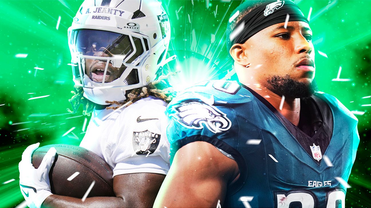 Fantasy football – Should you take Ashton Jeanty over Saquon Barkley in fantasy drafts?