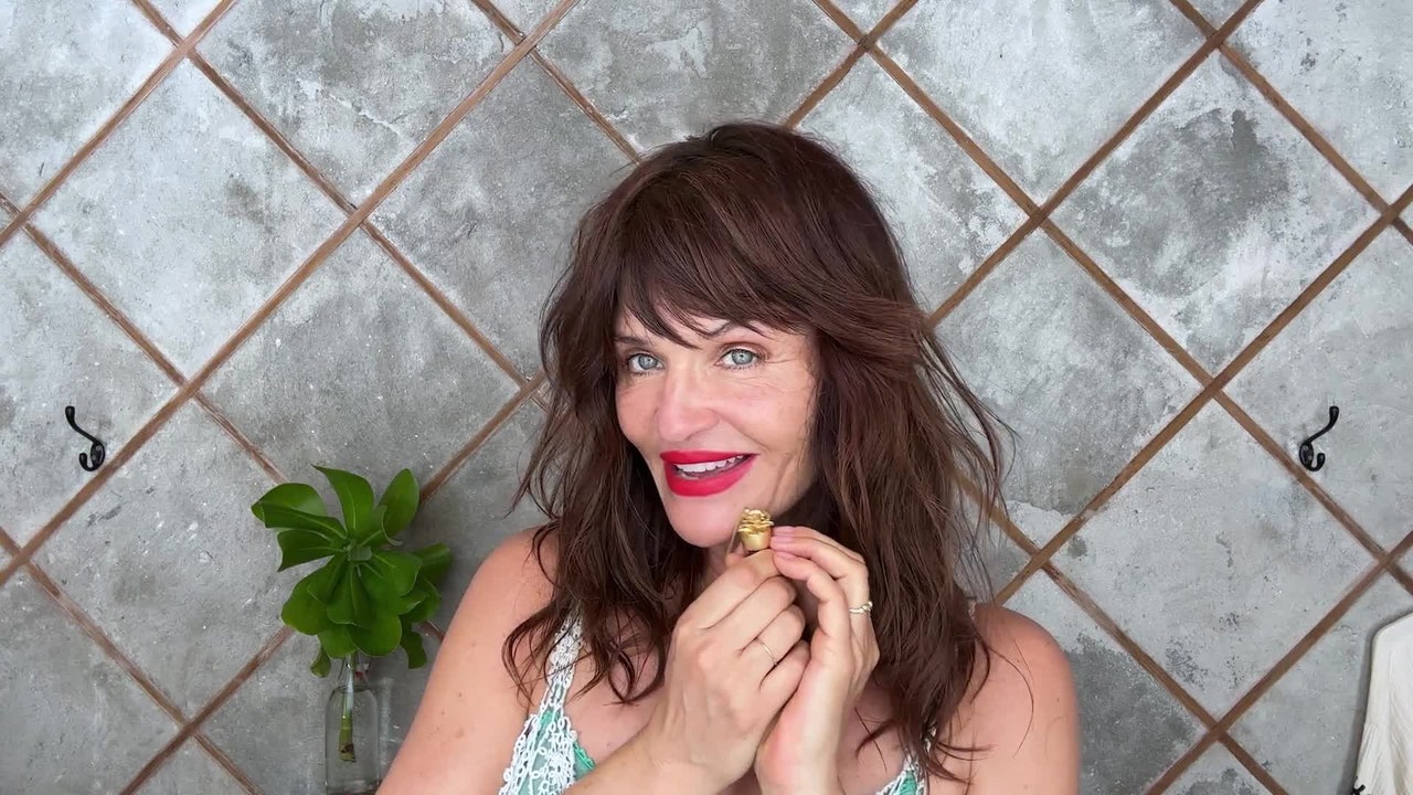 Helena Christensen Breaks Down Her Six-Minute “Sexy Island Makeup Look”