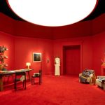 One of the rooms at the Hermes Mystery at the Grooms installation.