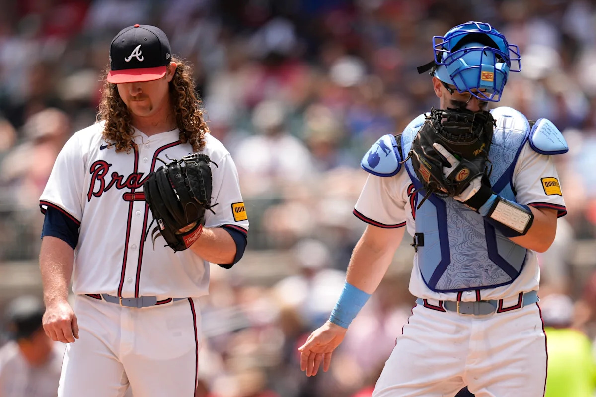 Holmes’ ‘special’ game with 15 strikeouts is wasted in loss as Braves shift focus to visit from Mets