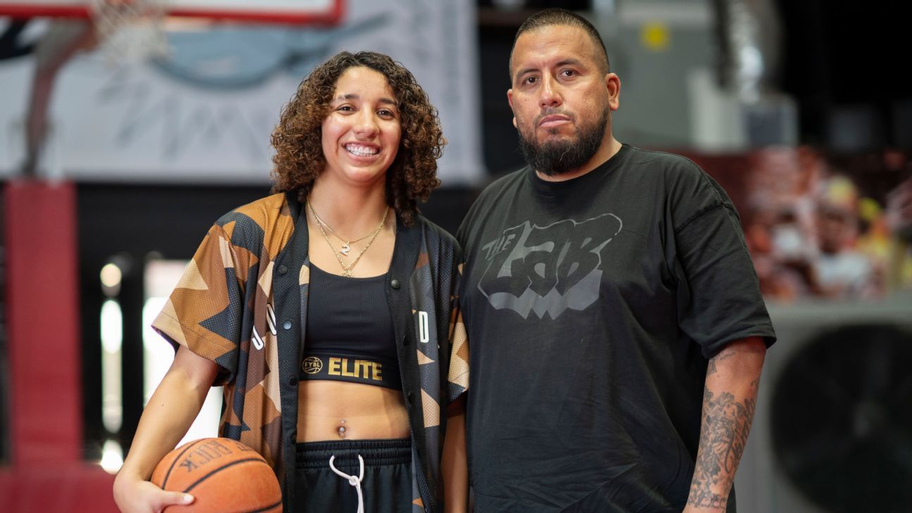 How Aaliyah Chavez and her dad bonded through basketball