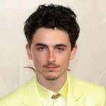 Timothée Chalamet at the 2025 Oscars
