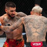 Ilia Topuria KO's Charles Oliveira for vacant title at UFC 317