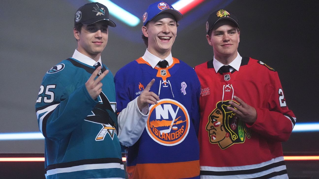 Islanders select Matthew Schaefer No. 1 in 2025 NHL draft