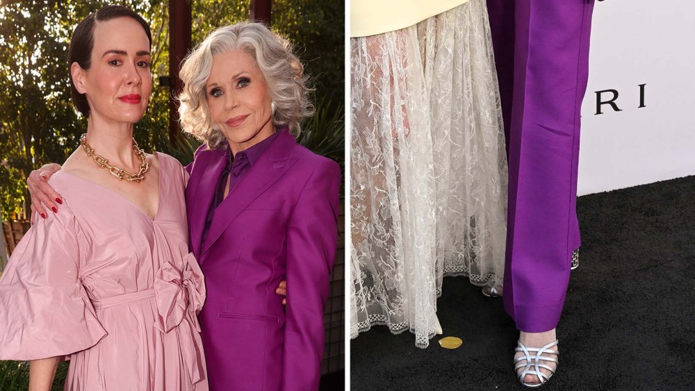 Jane Fonda Wears Silver Caged Sandals to 2025 MOCA Gala