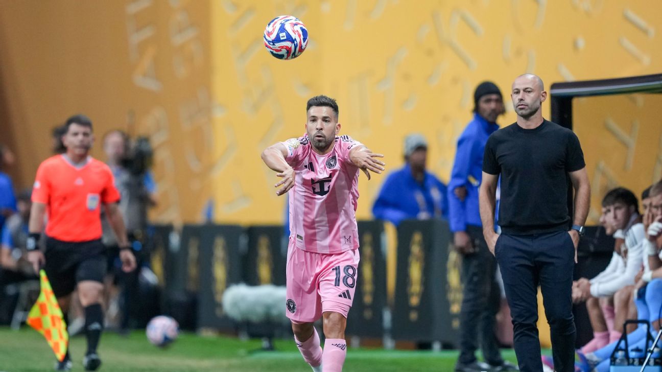 Jordi Alba says Inter Miami ‘lived up to expectations’ at CWC