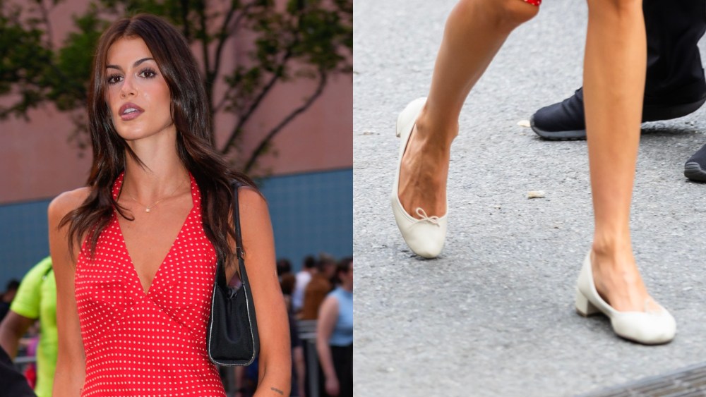 Kaia Gerber Evokes the ’50s in Ballet Block Heels at Tribeca Festival