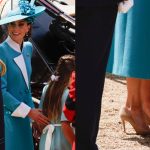 Kate Middleton wears Gianvito Rossi at Trooping the Colour 2025