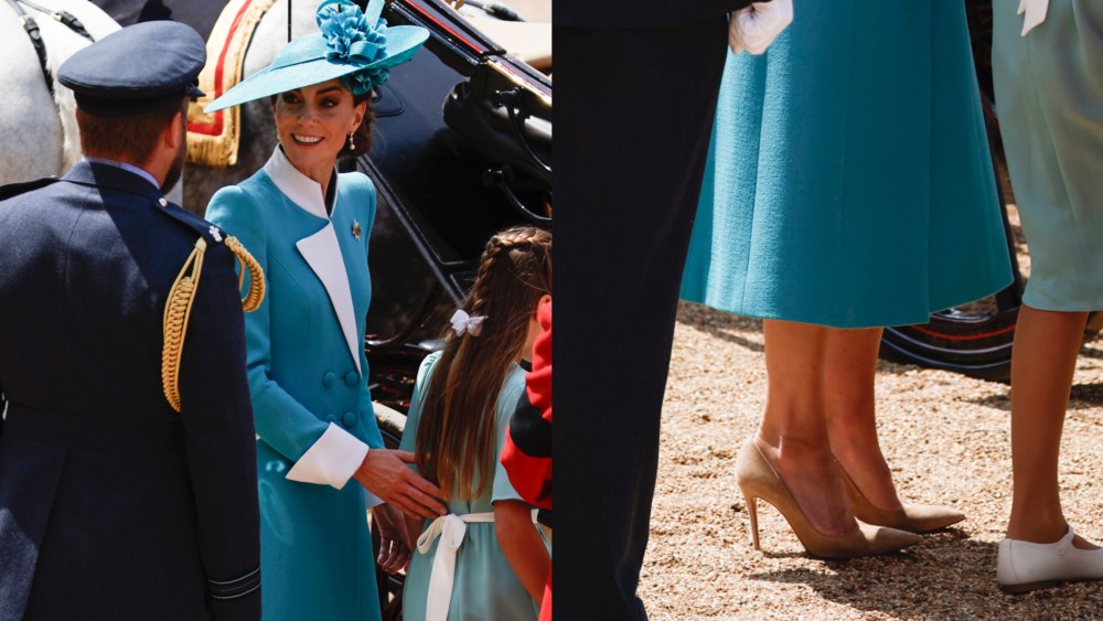 Kate Middleton and Princess Charlotte’s Trooping the Colour Shoes 2025