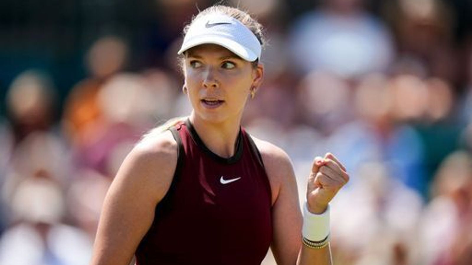 Katie Boulter: British No 2 makes it 12 wins in a row at Nottingham Open with victory against Sonay Kartal | Tennis News