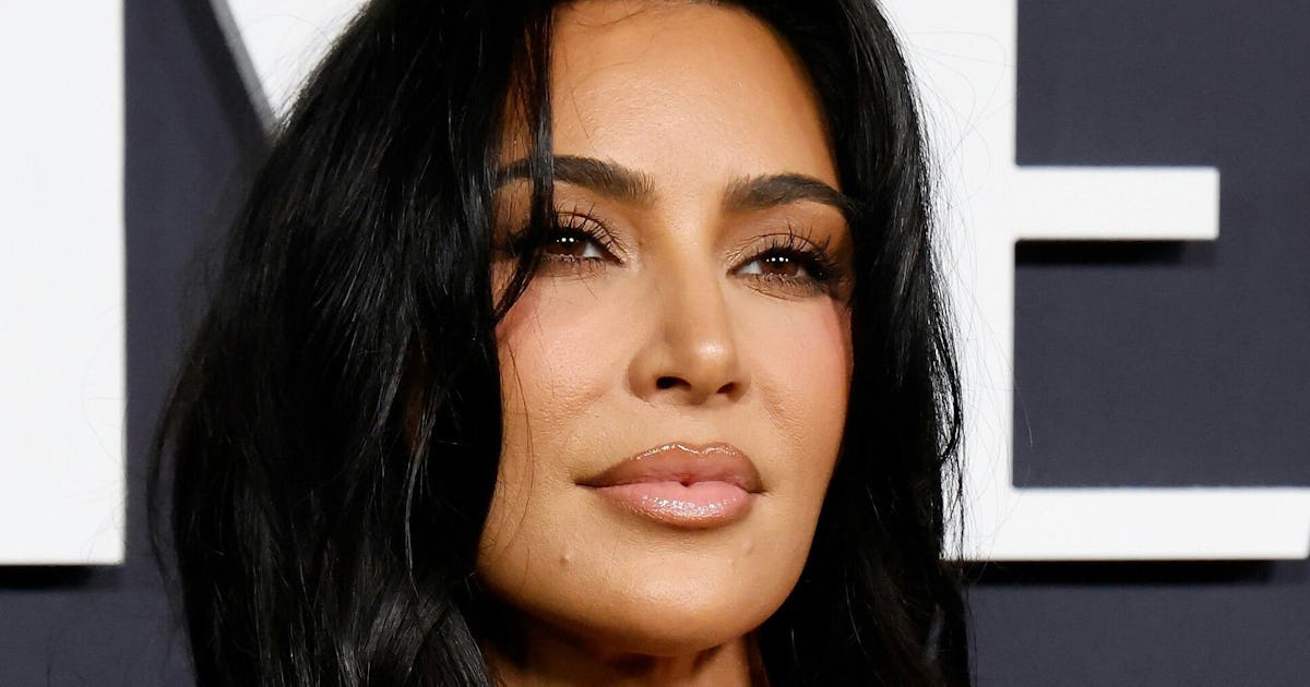 Kim Kardashian Donned A Blonde Pixie Cut For Skims x Roberto Cavalli Campaign